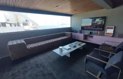 Sala comercial à venda na Rua Doutor Lincoln Feliciano, Boqueirão, Santos