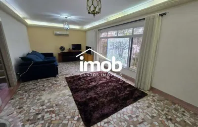 Venda - casa tipo sobrado com edícula - 4 dormitórios - ponta da praia - santos