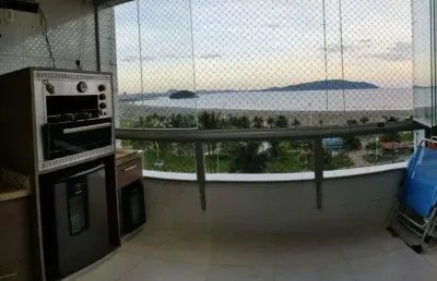 Apartamento 3 suítes - sacada com churrasqueira - frente ao mar itararé s.v