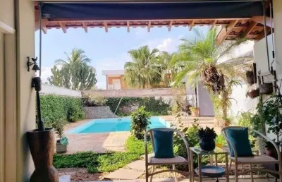 Casa 4 dormitórios, 3 suítes piscina hidromassagem 4 vagas em rio claro