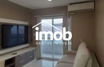 Apartamento com 2 quartos para alugar na Rua Espírito Santo, Campo Grande, Santos