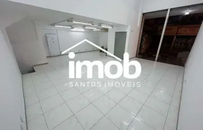 Ponto comercial para alugar na Rua Riachuelo, Centro, Santos
