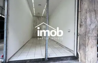 Loja comercial disponível para locação em localização estratégica no centro de santos/sp
