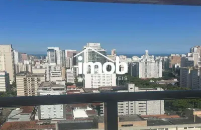 Apartamento para locação com 2 dormitórios na vila rica em santos/sp