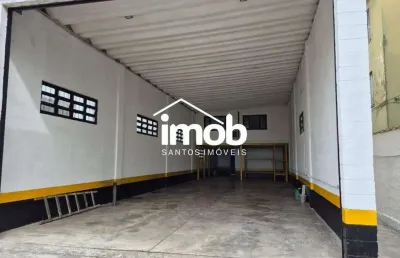 Barracão / Galpão / Depósito para alugar na Rua Almirante Tamandaré, Macuco, Santos