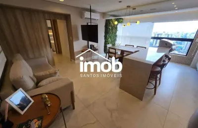 Venda - apartamento 2 dormitórios com lazer - ponta da praia - santos