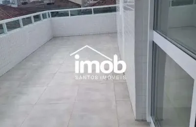 Apartamento novo (garden) no embaré, 2 quartos, lazer completo, 1 vaga demarcada