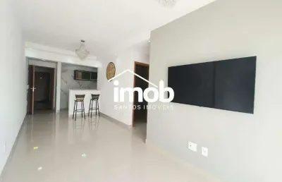 Apartamento garden 54 m² para locação no embaré santos sp