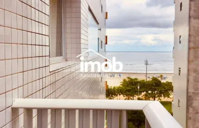 Apartamento de 3 dormitórios à venda, prédio frente mar, 82 m² - josé menino, santos/sp
