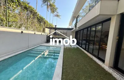 Casa de 4 dormitórios, com suíte, piscina, quintal, churrasqueira - juquehy, são sebastião/sp