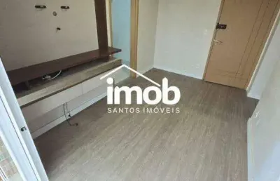 Apartamento de 1 dormitório para alugar, próximo à praia, lazer completo - campo grande, santos/sp