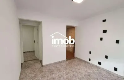 Apartamento com 2 quartos na aparecida em santos/sp