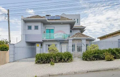 'casa com terreno, 5 quartos, suíte, espaço gourmet, pet e placas solares no capão raso'