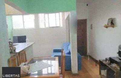 Apartamento para venda  1 dormitório, centro com pátio