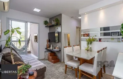 Apartamento 2 dormitorios vaga e infra no teresópolis