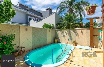 Casa em condominio no sarandi de 3 dormitórios 2 vagas e infra