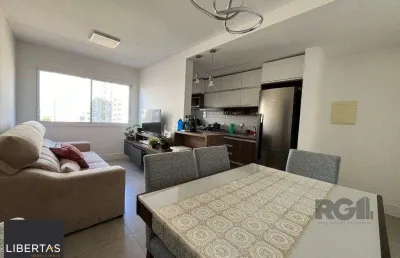 Apartamento no humaitá de 2 dormitórios, infra e vaga
