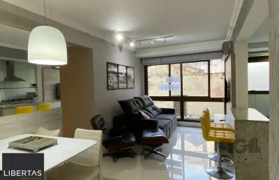 Apartamento mobiliado de 2 dormitórios - centro histórico