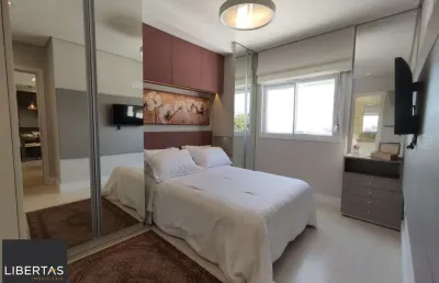 Apartamento para venda - 57.72m², 2 dormitórios, sendo 1 suites, 1 vaga - santo