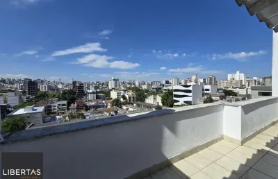 Cobertura ensolarada 1 dorm. com vaga, próximo ao hospital medplex