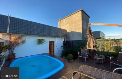 Cobertura para venda - 278m², 3 dormitórios, sendo 1 suites, 3 vagas - jardim it