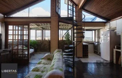 Cobertura 2 quartos com terraço, lareira e vaga no centro histórico - 93m² - cen