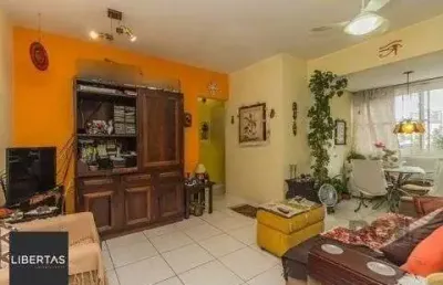 Apartamento, no bairro chácara das pedras. churrasqueira, 1 vaga, 3 quartos