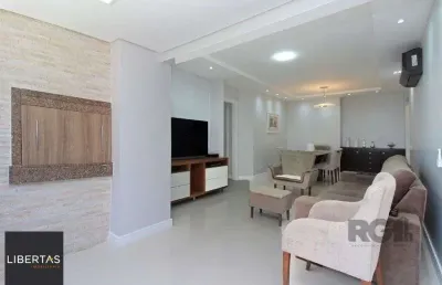 Excelente apartamento de 109,37m² com 3 dormitórios e 1 vaga de garagem.