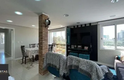 Cobertura para venda - 211m², 3 dormitórios, sendo 1 suites, 2 vagas - jardim li