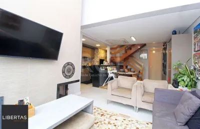 Cobertura para venda - 106.84m², 3 dormitórios, sendo 2 suites, petrópolis