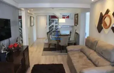 Apartamento em condomínio fechado juvevê, curitiba paraná - apartamento cobertura duplex alto padrão semi-mobiliado no bairro juvevê, curitiba, paraná