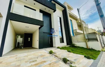 Sobrado alto padrão em condmíno fechado - sobrado alto padrão semi-mobiliado 3 quartos com suíte e área gourmet no residencial bosque nativo – umbará, curitiba