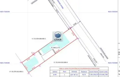 Sobrado em condomínio fechado - terreno de 651m² à venda no abranches – aceita permuta e construção!