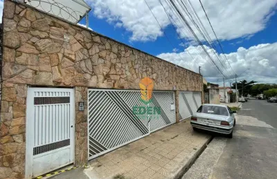 Casa com 3 quartos, 3 banheiros, garagem coberta para 4 carros, à venda na rua guarda civil, vila barão, sorocaba/sp