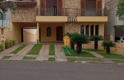 Casa com 3 suítes, 4 banheiros, garagem coberta para até 5 carros, para locação no condomínio lago da boa vista, alto da boa vista, sorocaba/sp