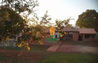 Chácara de alto padrão com 3 quartos, sendo 1 suíte, à venda na estrada geraldo fernandes viêira, recanto ipanema do meio, araçoiaba da serra/sp