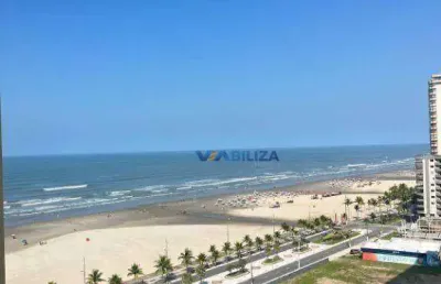 Apartamento com 2 dormitórios à venda, 92 m² por r$ 890.000 - vila guilhermina - praia grande/sp ***aceito permuta****