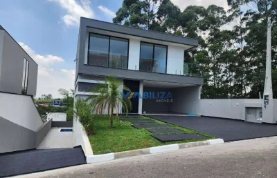 Sobrado à venda, 300 m² por r$ 3.290.000,00 - residencial real park - arujá/sp