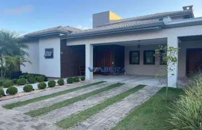 Casa com 4 dormitórios à venda, 386 m² por r$ 2.200.000,00 - condomínio residencial shamballa ii - atibaia/sp
