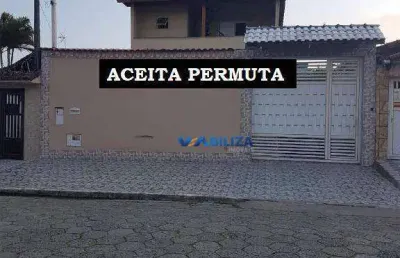 Sobrado à venda, 320 m² por r$ 1.200.000,00 - maracanã - praia grande/sp