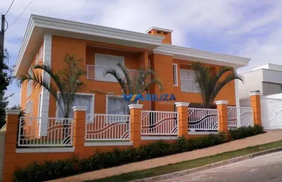 Sobrado com 5 dormitórios à venda, 600 m² por r$ 3.000.000,00 - jardim colonial - atibaia/sp