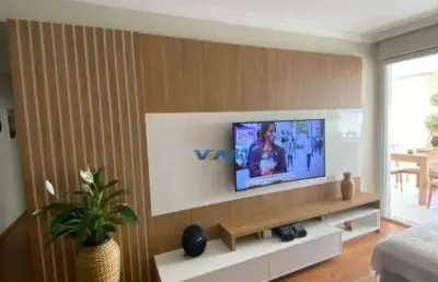 Apartamento à venda, 124 m² por r$ 1.100.000,00 - vila bocaina - mauá/sp