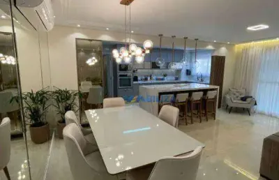 Cidade maia 154 m2 porteira fechada  3 suites, hidro, 3 vagas