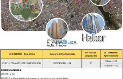 Área à venda, 4000 m² por r$ 7.000.000,00 - jardim aliança - guarulhos/sp