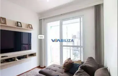 Apartamento com 2 dormitórios à venda, 48 m² por r$ 440.000,00 - jardim flor da montanha - guarulhos/sp