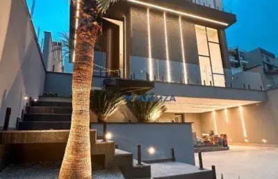 Sobrado à venda, 240 m² por r$ 3.700.000,00 - residencial real park - arujá/sp