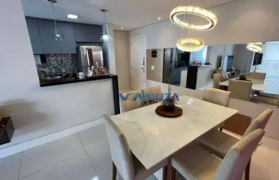 Apartamento com 2 dormitórios à venda, 83 m² por r$ 789.000,00 - jardim flor da montanha - guarulhos/sp
