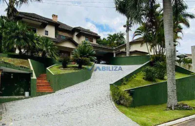 Casa com 5 dormitórios à venda, 650 m² por r$ 3.500.000,00 - são bento - arujá/sp