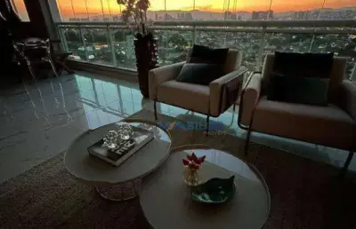 Apartamento com 3 dormitórios à venda, 168 m² por r$ 2.490.000 - jardim santa mena - guarulhos/sp