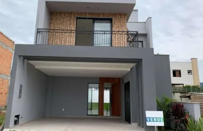 Casa em condomínio fechado com 3 quartos à venda em deltaville, biguaçu  por r$ 1.050.000